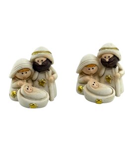 Kerst beeldje Jozef Maria Baby Jezus