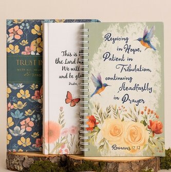 Schrijfdagboek softcover Rejoicing in Hope