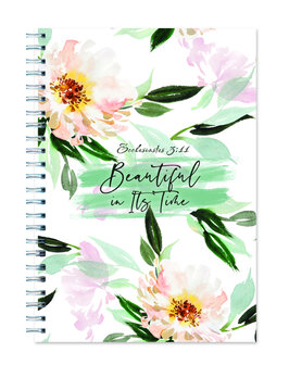 Schrijfdagboek spiraal Beautiful in its time