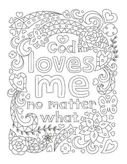 Kleurboek - Power of a praying girl 