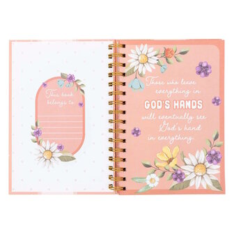 Schrijfdagboek spiraal For we are Gods Masterpiece