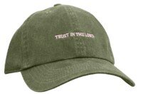 Baseball pet vrouw Trust in the Lord