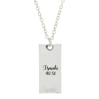 Hanger met ketting Those who trust in the Lord 