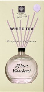 Diffuser met assorti geuren en tekst