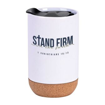 Mok met deksel Stand firm 475ml