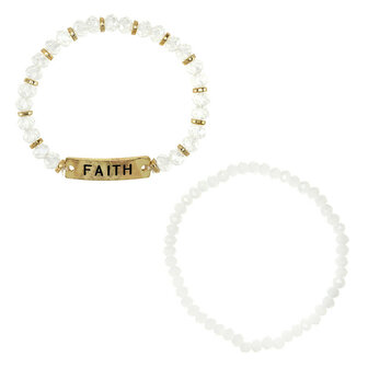 Stapelarmband Faith (2)