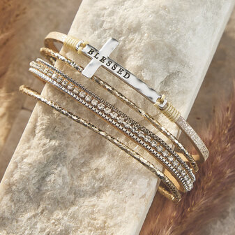 Stapelarmband Blessed (2)
