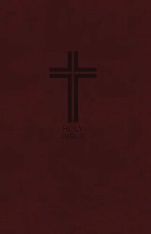 NKJV - Value Thinline Bible - Burgundy, imitation leather