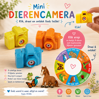 Mini religieuze dierencamera's