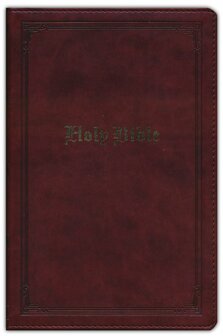 NKJV - Giant Print, Personal size,  Brown , Leathersoft  