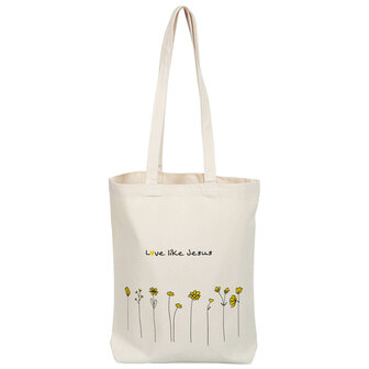 Katoenen tas Love like Jesus