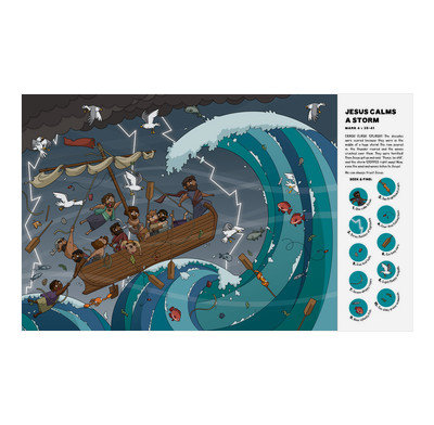Parker, Sarah   Seek and find, New Test. Bible stories