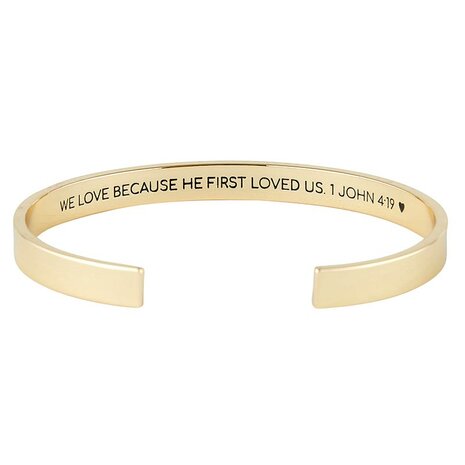 Manchet armband Love