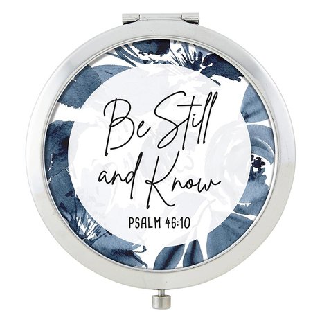 Compact Mirror be still and know
