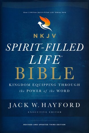Blue, Hardcover NKJV - Spirit filled life Bible