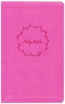 Pink, Imitation Leather KJV - Deluxe Gift Bible