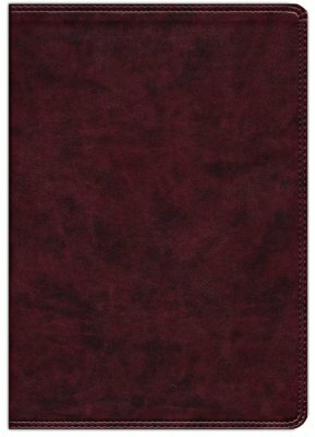 Burgundy, Imitation Leather ESV - Super Giant Print Bible