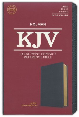 KJV - LP Compact Bible   Black, Leathertouch 