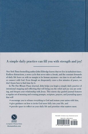 Eldredge, John  One minute pause journal