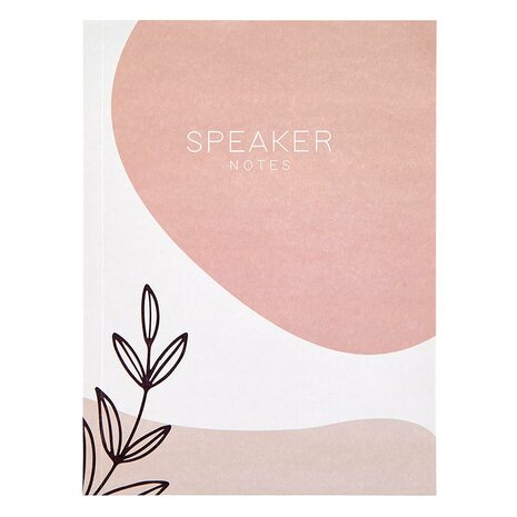  Notebook spreakers coral