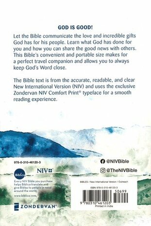 Colour - Paperback  NIV - Compact Bible