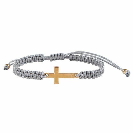 Bracelet cross nylon (set4) 