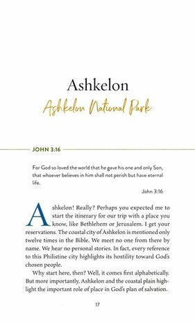 Beck, John A.   Holy Land Devotional