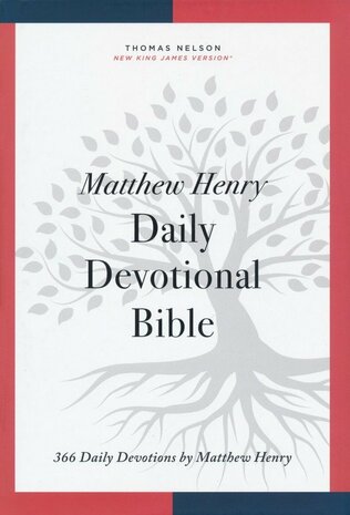 NKJV Matthew Henry Devotional Bible Colour Hardcover