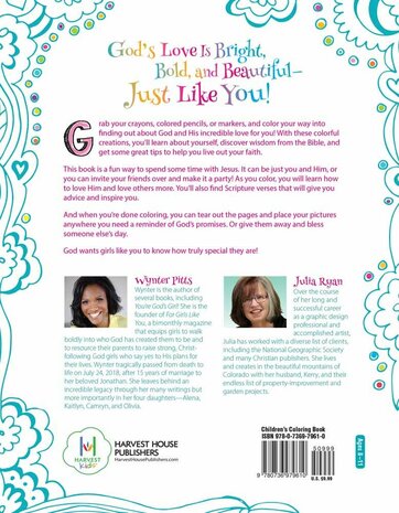 For Girls Like You Coloring Book (God's Girl Coloring Books for Tweens) Paperback - Wynter Pitts