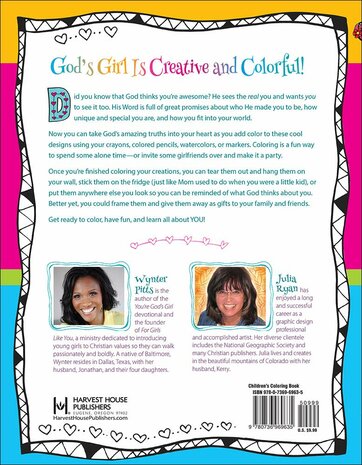 You're God's Girl! Coloring Book (God's Girl Coloring Books for Tweens) Paperback - Wynter Pitts