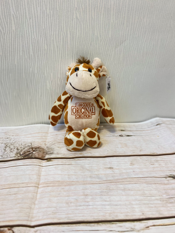 Plush giraffe God's original creation