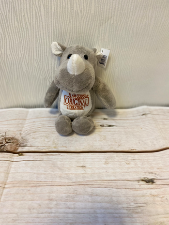 Plush rhino God's original creation