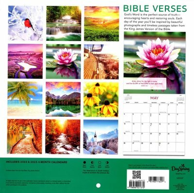 Standard Wall Calendar  2024 -Bible Verses