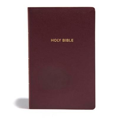 CSB Gift & Award Bible, Burgundy (Hardcover)