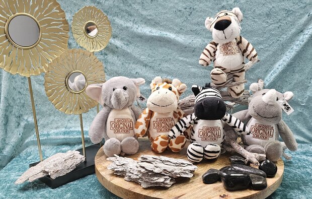 Plush zebra God's original creation