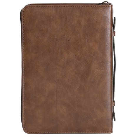 Bijbelhoes For I know bruin x-large 