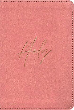 NLT Compact Bible, Filament-Enabled Edition--soft leather-look, holy dusty pink