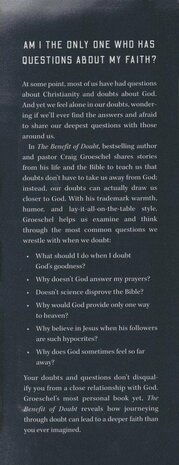 Groeschel, Graig Benefit of Doubt  