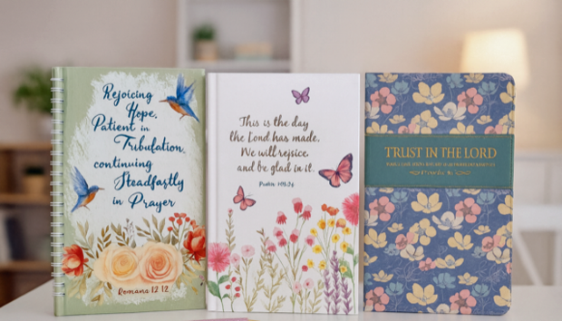 Schrijfdagboek softcover Rejoicing in Hope