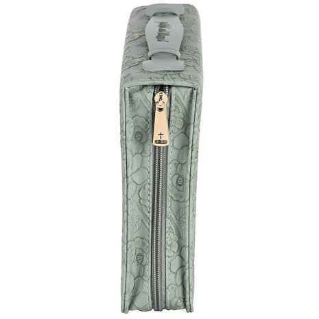 Bijbelhoes X-large groen Grateful Blessed 