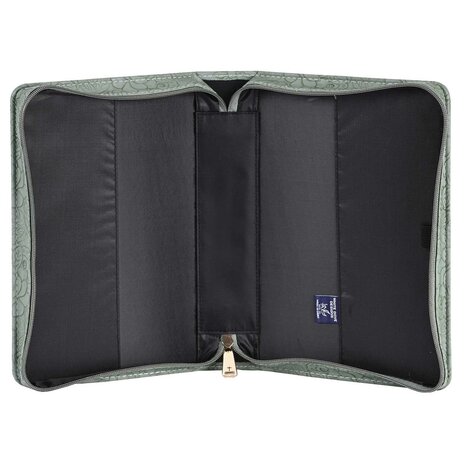Bijbelhoes X-large groen Grateful Blessed 