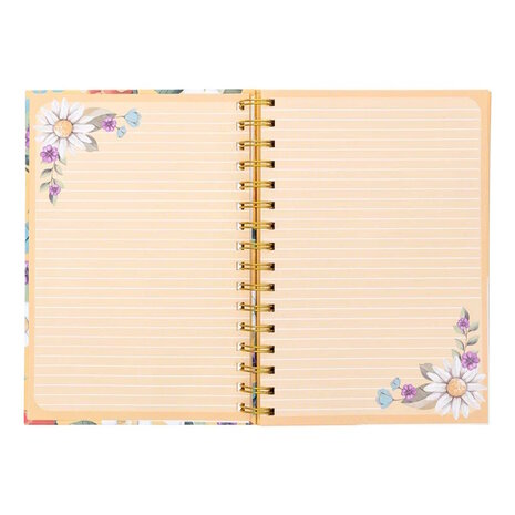 Schrijfdagboek spiraal Let your light shine