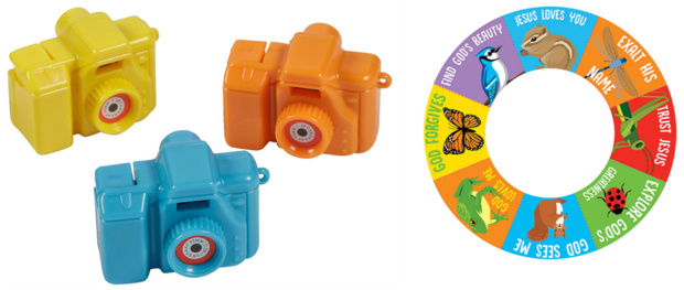 Mini religieuze dierencamera's