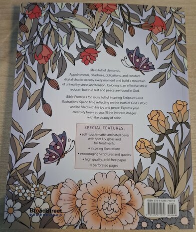 Kleurboek - Bible promises for you