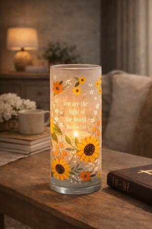 Windlicht Light of the world