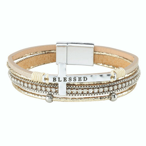 Stapelarmband Blessed (2)