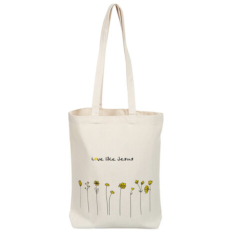 Katoenen tas Love like Jesus