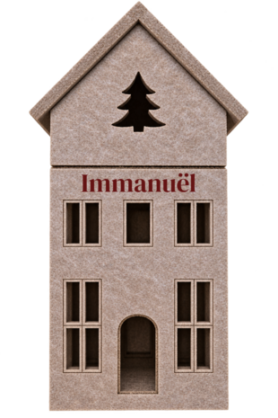 Huisje vilt Immanuel 