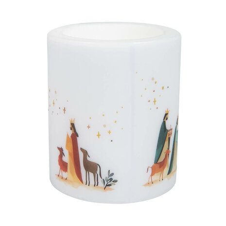 Waxkaars Kerststal
