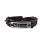 Armband-blessings-leer